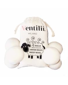 6 grote drogerballen van wol (7cm) – Ventilii Milano